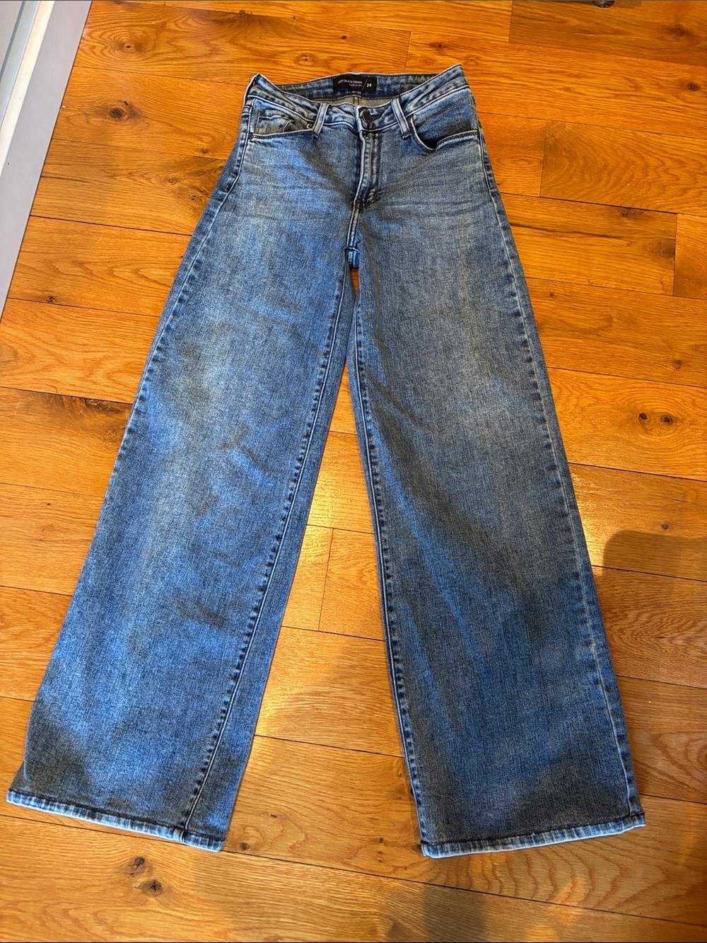 Just Black wide leg jean